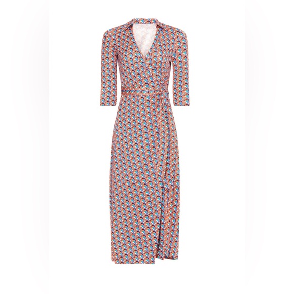 Diane Von Furstenberg Dresses & Skirts - DIANE VON FURSTENBERG Abigail Midi Dress as seen on KELLY RIPPA